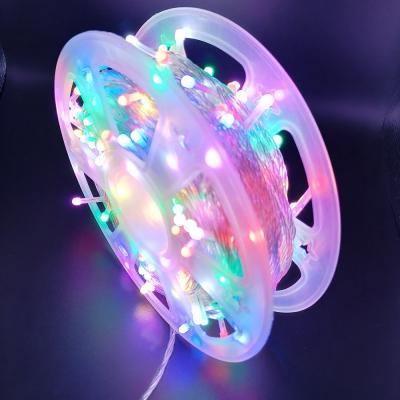 Гирлянда катушка, 50м, 240LED, 5mm, New, RGB, П.П. LX-229