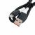 Кабель USB - Lightning 8pin, 1,0м, Ugetus X82, силикон, черный 
