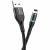 Кабель USB - Lightning 8pin, 1,2м, BOROFONE BU16 Magnetic, черный**