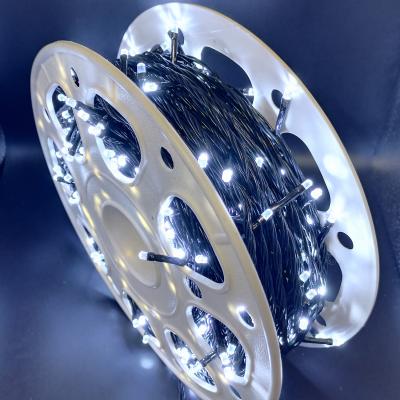 Гирлянда катушка, 100м, 480LED, 5mm, граненый, бел. LX-126