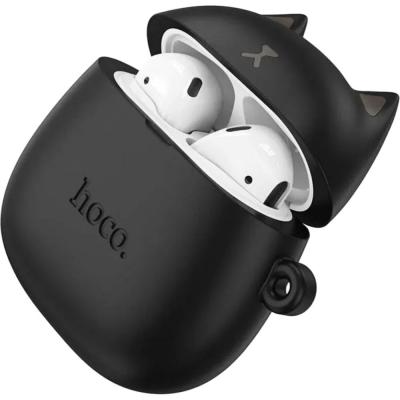 Беспроводные наушники HOCO EW45 Cat, Bluetooth, в кейсе, черный (magic cat)