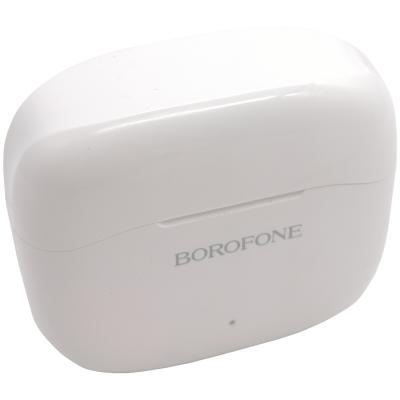 Беспроводные наушники BOROFONE BE47 TWS Perfecto, bluetooth, в кейсе, белый