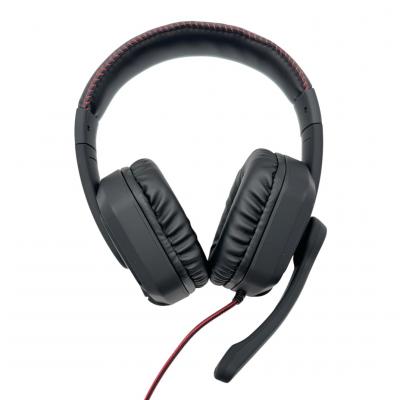 Игровая гарнитура DEFENDER Quake LED, 40мм, RGB, черный