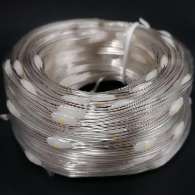 Гирлянда провол. 20м./200led, капля на тройном проводе, т.бел.; LX-210