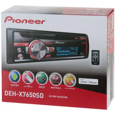 Автомагнитола PIONEER DEH-X7650SD***