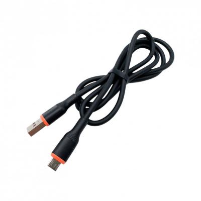 Кабель USB - micro USB, 1,0м, Ugetus G13, силикон, черный (без упаковки)