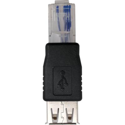 Переходник гн.USB A - шт.8P8C /37870