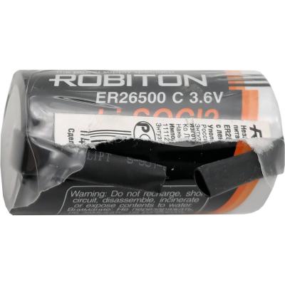 Элемент питания ER26500-FT (C) ROBITON с лепестковыми выводами SR2 /16441/