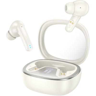 Беспроводные наушники HOCO EQ6 Shadow, bluetooth, в кейсе, бежевый