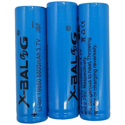 Фонарь налобный Bailong BL-A850, 5 режимов, ZOOM, повербанк, 3*18650, кабель microUSB