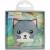 Беспроводные наушники HOCO EW46 Cat, Bluetooth, в кейсе, белый/серый (Mysterious Cat)