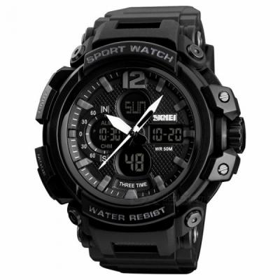 Часы наручные Skmei 1343 черный (black)