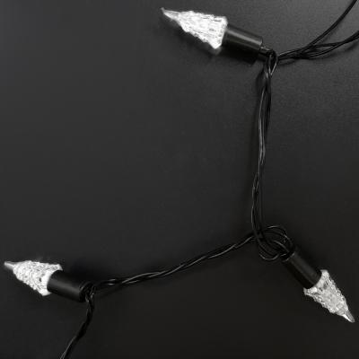 Гирлянда нитевая, 3м, 28LED, RGB, МАКУШКИ, Ч.П. LX-3-16