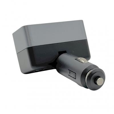 Разветвитель прикуривателя, 1 гнездо+1xUSB+2USB-C, HOCO Z65A, черный