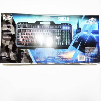 Клавиатура игровая проводная SmartBuy RUSH Shield 355, черная, USB, SBK-355G-K