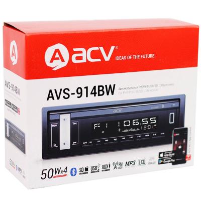 Автомагнитола ACV AVS-914BW Bluetooth/USB/SD/FM
