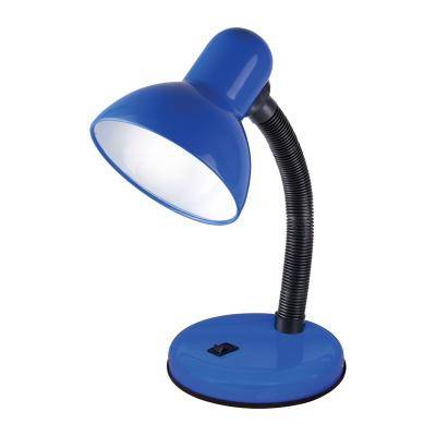 Настольная лампа Uniel TLI-224 на подставке, металл-пластик, голубая /мягк.уп/