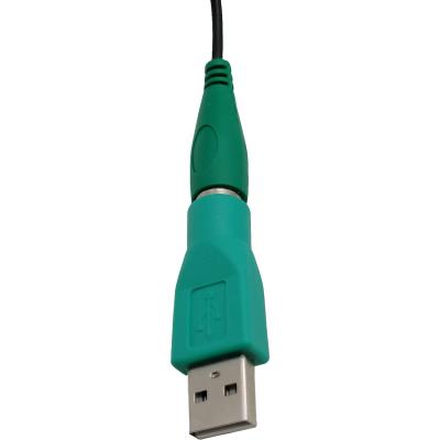 Мышь проводная SVEN RX-110, PS/2, черная + подарок PS/2-USB-адаптер