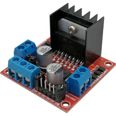 Модуль управления шаговым двигателем D3195, Dual H Bridge /L298N/