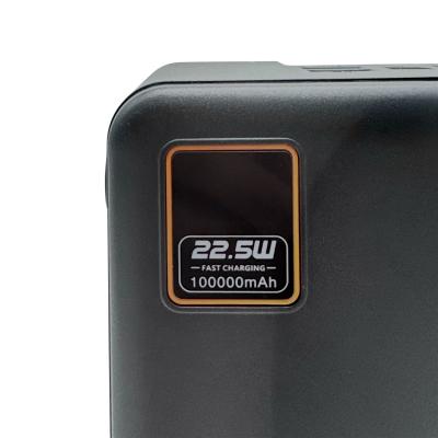 Портативный аккумулятор 100000 мАч, BOROFONE BJ85, 4xUSB+1xUSB-C, черный