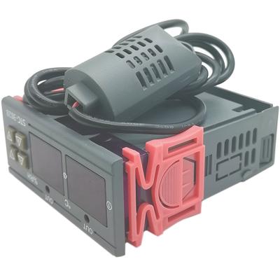 Термо-гигростат STC-3028 220В 2 канала, -20 - +80℃, 0-100%RH с цифр. индик