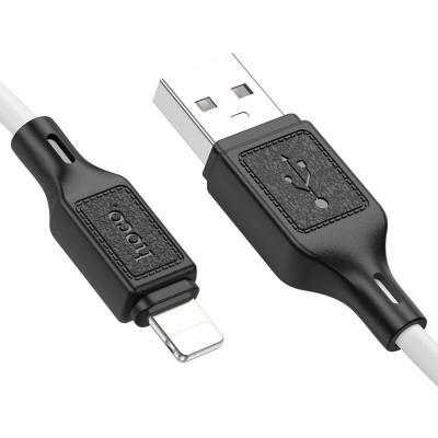 Кабель USB - Lightning 8pin, 1,0м, HOCO X90 Cool, силикон, белый