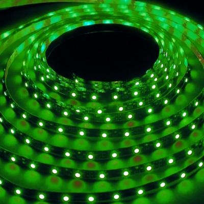 LED лента, 60SMD(2835)/m 4.8W/m 12V, IP65 5m, GREEN, SBL-IP65-4_8-Gr***