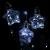 Гирлянда бахрома, 3м, 10LED, ЗВЕЗДЫ, бел. HL-42