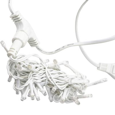 Гирлянда дождь, уличная, 3,0м/3,0м, 600LED, т.бел., Б.П., LX-27