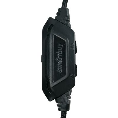 Игровая гарнитура SmartBuy RUSH AMBITION, RGB мет 50мм динам, черн/зел (SBHG-6200))***