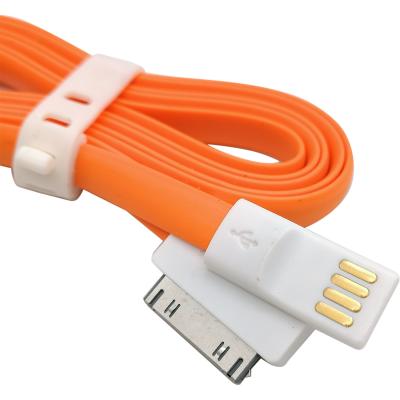 Кабель USB - iPhone 30pin, 1,2м, Smartbuy, магнитный, оранжевый (iK-412m orange)***