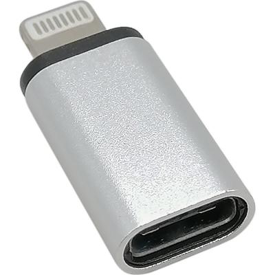 Переходник Орбита OT-SMA05(BS-517) (iPhone - TYPE-C) серебро