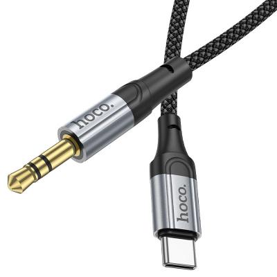 Jack 3,5mm - TYPE-C 1,0м, HOCO UPA26, черный
