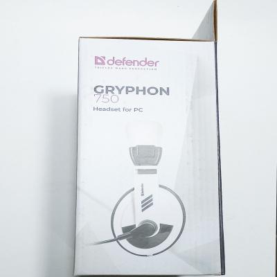 Наушники DEFENDER Gryphon HN-750 компьютерная гарнитура, белый