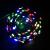 Гирлянда нитевая, уличная, 50м, 400LED, RGB, капля на тройном проводе (зел), IP44, LX-130