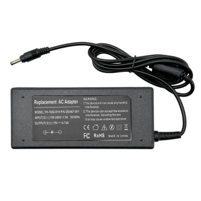 Блок питания импульсный 19,0V,  4,74A, 4,0x1,35мм "ASUS"