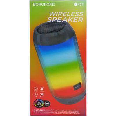 Активная колонка BOROFONE BR25 (FM/AUX/USB/microSD/BT/TWS), серый***