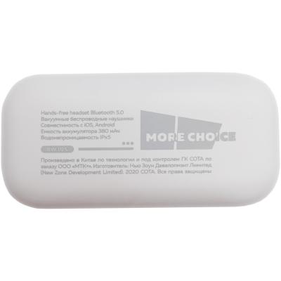 Беспроводные наушники More choice Smart BW30S кейс с б/п зарядкой, белый