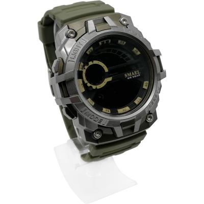 Часы наручные Smael SM1701 армейский зеленый (army-green)***