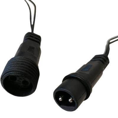 Гирлянда нитевая уличная, 10м, 80LED, зел./2 LED мерц, Ч.П. LX-218