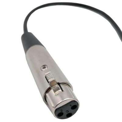 Переходник гн.XLR - шт.3.5 стерео,кабель 0,2 м