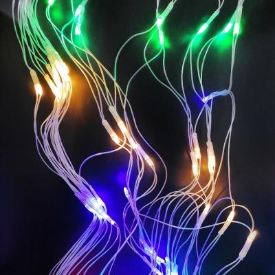 Гирлянда нитевая, 320LED, RGB, П.П. /210