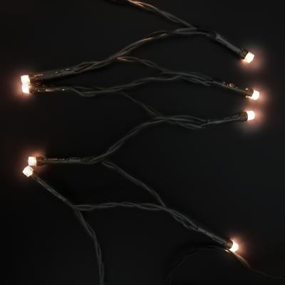Гирлянда нитевая, 3,6м, 48LED, бел. таймер, 3*AA, З.П. Luca String Light /83788/**