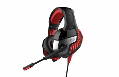 Игровая гарнитура Smartbuy RUSH CRUISER, LED-подсветка, гибкий микрофон, черн/красн (SBHG-9100)***