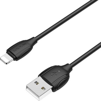 Кабель USB - Lightning 8pin, 1,0м, BOROFONE BX19 Benefit, черный