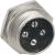 MIC16 (GX16) штекер 4pin, на корпус (7А, 125В)