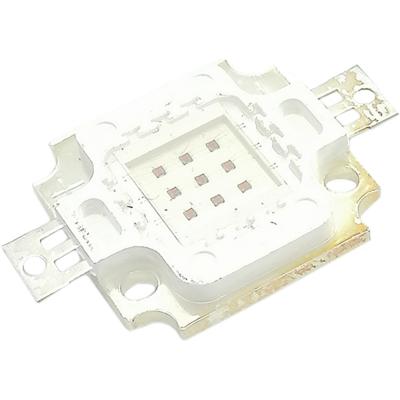 Светодиод 10W красный (Uпит=10-12V, 900mA, 400lm) 