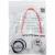 Кабель интерфейсный SATA Cablexpert CC-SATAM-DATA90-0.3M, 30см, 7pin/7pin