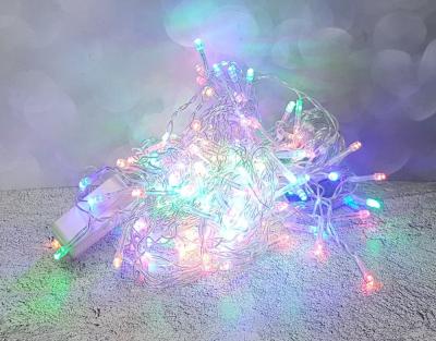 Гирлянда бахрома, 3,0м/0,4-0,6м, LED, RGB, П.П. LX-34