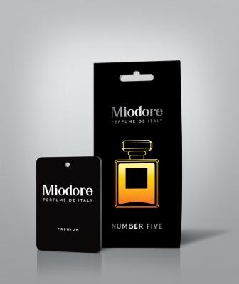 Ароматизатор картонный MIODORE Number five (по мотивам Chanel №5 (Chanel))